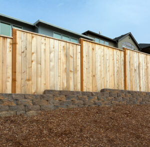 picture of residential fencing by haven yard fencing in salt lake city
