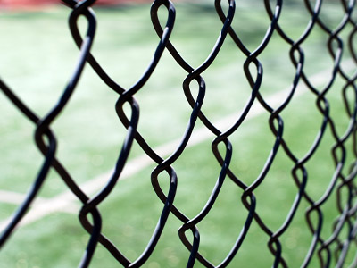picture of chain-link fence by haven yard fencing in salt lake city