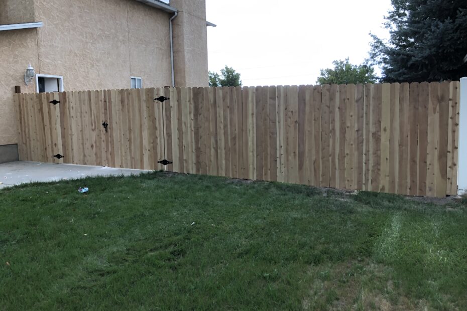 Utah Cedar Fence